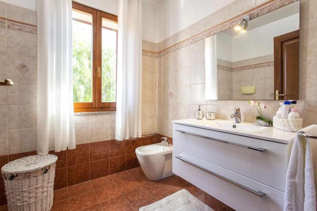 Alghero Villa Mistral Per 7 Persone Terrazza Bbq Ac Wifi Exterior photo